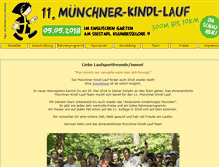 Tablet Screenshot of muenchner-kindl-lauf.de